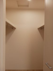 洋室についているウォークインクローゼット