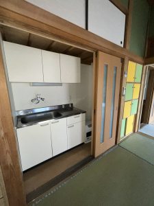 押し入れを改装し、キッチン