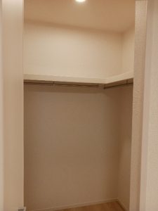 洋室についているウォークインクローゼット